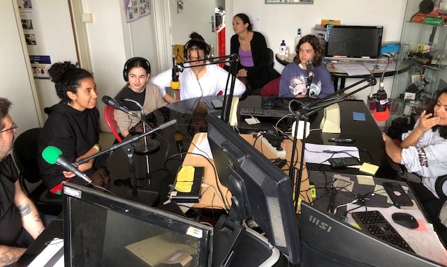 Emission otoradio college Dulcie September à Arcueil