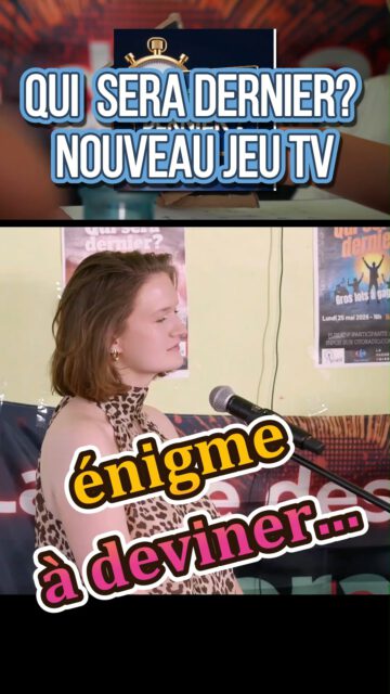 Sauras-tu résoudre l’énigme sans aucune aide ? 🧩 

Donne-moi ta réponse en commentaire ⬇️

PARTIE 1/2

La réponse dans la prochaine vidéo…

🎬 Extrait du jeu QUI SERA DERNIER ?

#quiz #enigme #défi #jeu #cassetete #quizinstagram #QuiSeraDernier