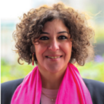 Portrait photo maire Nadège Azzaz