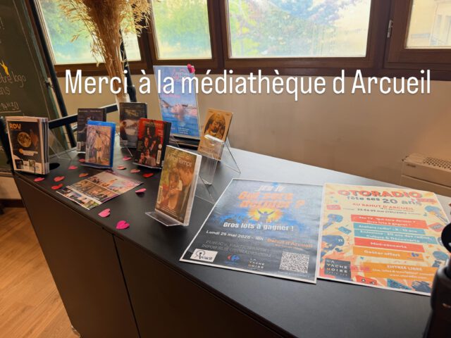 Merci à la ville d’Arcueil d’être partenaire d’Otoradio depuis 20 ans (aujourd’hui c’était le 20 mai 2006!)
Retrouvez nous samedi dimanche lundi pour la fête des 20 ans